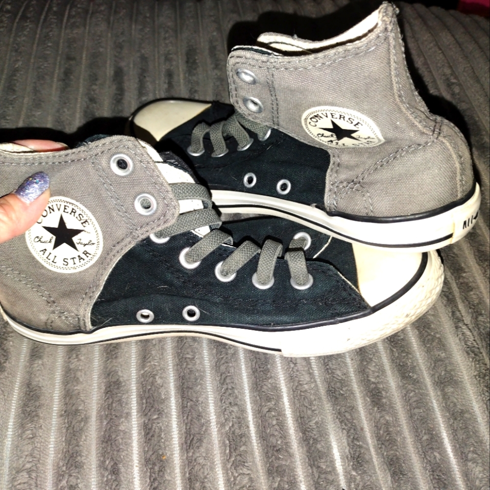 Child Velcro Converse